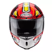 Caberg Avalon Giga Мотошлем White Red Yellow Красный
