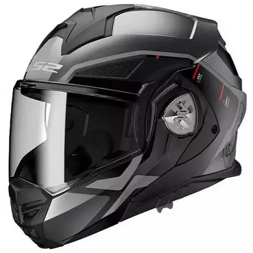 LS2 FF901 Advant X Metryk Modularhelm Matt Titanium