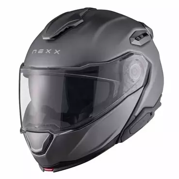 NEXX X.Lifetour Plain Modularhelm titanium matt