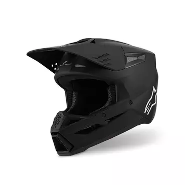 Alpinestars Sm3 Solid Мотошлем Black Matt Черный