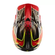 Troy Lee Designs Se5 Carbon Wings Мотошлем Red Красный