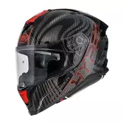 Premier Hyper Carbon 22.06 Ps 2 Мотошлем Red Красный
