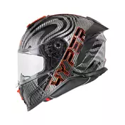 Premier Hyper Carbon 22.06 Ps 2 Мотошлем Red Красный