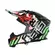 Acerbis Steel Carbon 2206 Мотошлем Green Red Оранжевый