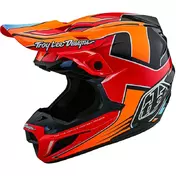 Troy Lee Designs Se5 Composite Efix Мотошлем Orange Оранжевый