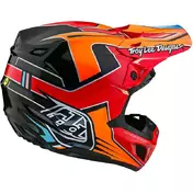 Troy Lee Designs Se5 Composite Efix Мотошлем Orange Оранжевый