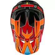 Troy Lee Designs Se5 Composite Efix Мотошлем Orange Оранжевый