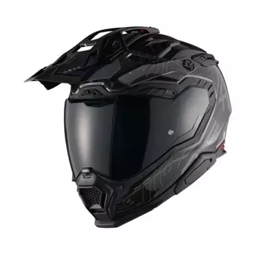 NEXX X.WED3 Furka integralhelm Серо-черный