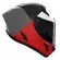 Nolan X-804 Rs Ultra Carbon Blocco Grey Red Красный