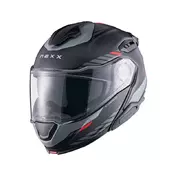 Nexx X.lifetour Globe Мотошлем Black Red Matt Красный