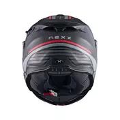 Nexx X.lifetour Globe Мотошлем Black Red Matt Красный