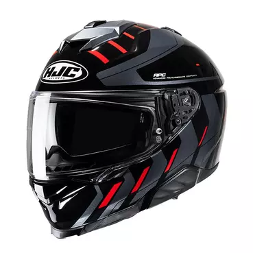 Hjc I71 Simo Мотошлем Black Red Красный