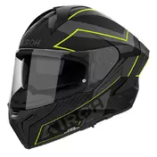 AIROH Matryx Sentinel integralhelm black yellow matt