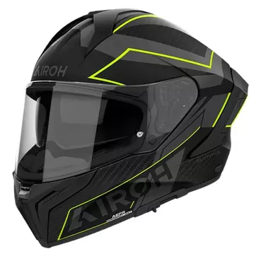 AIROH Matryx Sentinel integralhelm black yellow matt