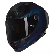 NOLAN X-804 RS Ultra Carbon Liquido integralhelm Blue Liquid