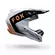 Fox V1 Noble Мотошлем Black White Белый