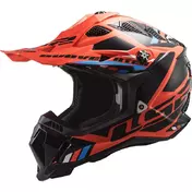 Ls2 Mx700 Subverter Evo 2 Stomp Мотошлем Orange Оранжевый