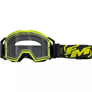 Moto Cross Enduro Fm Racing VISION Mask Yellow