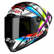 Ls2 Ff805 Thunder Carbon Gp Aero Flash Black Синий