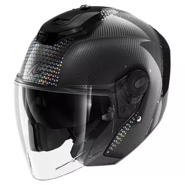 SHARK RS Jet Carbon Ikonik jethelm Glossy / Carbon / Iridescent