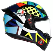K1 S Rossi Winter Test 2020 Black, Yellow, Blue, Green