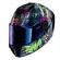 Shark Spartan Rs Shaytan Мотошлем Green Purple Фиолетовый