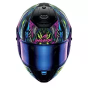 Shark Spartan Rs Shaytan Мотошлем Green Purple Фиолетовый