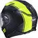 Hjc F70 Mago Мотошлем Black Yellow Желтый