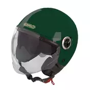 GARI G20 Sunvisor jethelm Британский зеленый