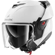 Shark OXO BLANK Modular Motorcycle Мотошлем P/J Pearl White