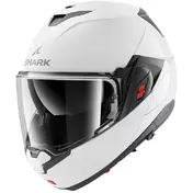 Shark OXO BLANK Modular Motorcycle Мотошлем P/J Pearl White