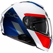 Modular Motorcycle Мотошлем P/J Hjc i91 BINA MC21 White Blue Red