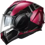 Kappa KV55F YORK Modular Motorcycle Мотошлем P/J Bordeaux Black Titanium