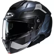 Modular Motorcycle Мотошлем P/J Hjc i91 CARST MC5SF Matt Black Grey