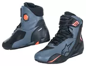 Faster 4 Stiefel black, grey, red