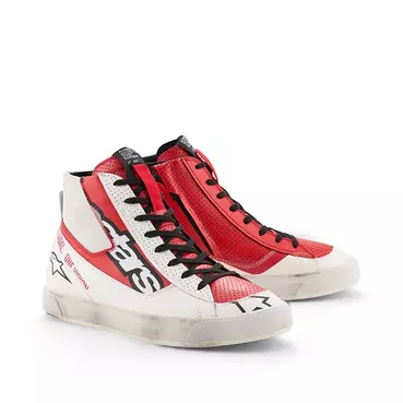 Alpinestars Stated Flair мотоботы White Red Красный