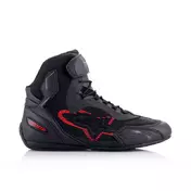 Alpinestars Faster 3 Rideknit мотоботы Dark Grey Red Красный