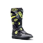 Sidi Flame Kid мотоботинки Black Yellow Желтый
