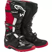 Alpinestars Honda Tech 7 Enduro Drystar Motocross мотоботинки Black/Bright Red