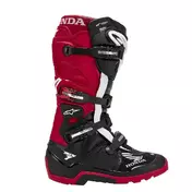 Alpinestars Honda Tech 7 Enduro Drystar Motocross мотоботинки Black/Bright Red