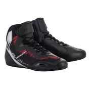Alpinestars Faster 3 Rideknit мотоботы Silver Red Черный