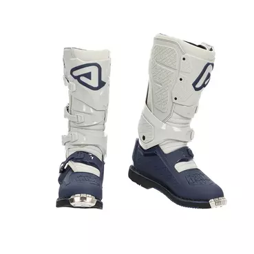 Acerbis X-rock Mm Two мотоботинки Blue Grey Серый
