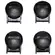 Alpinestars Tech 7/3/1 Strap Locker Set Черный