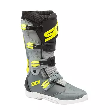 Sidi X Power Sc мотоботинки Grey Yellow Fluo Серый