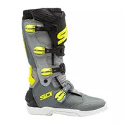 Sidi X Power Sc мотоботинки Grey Yellow Fluo Серый