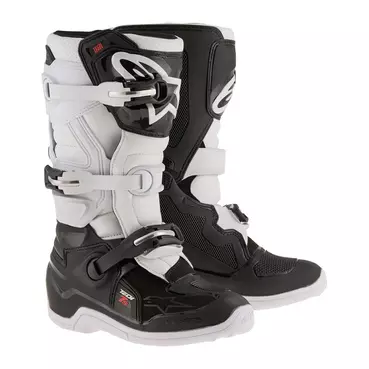 Alpinestars Tech 7s Kid мотоботинки Black White Черный