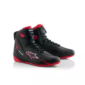 Alpinestars Honda Faster 4 мотоботы Black Red Красный