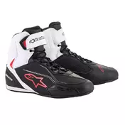 Alpinestars Faster 3 мотоботы Black White Red Красный