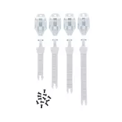 Acerbis Artiglio Strap Set White Белый