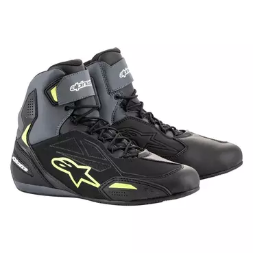 Alpinestars Faster 3 Ds мотоботы Black Grey Yellow Желтый